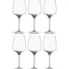 Coffret 6 verres à vin en verre transparent Cesti - 280 ml