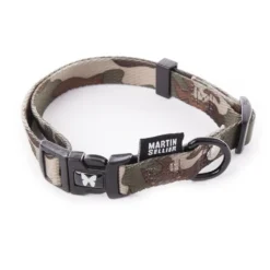 Collier Camouflage marron pour chien - 2,5x45/65 cm
