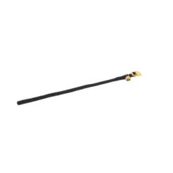 Collier chat noir en nylon tubulaire avec grelot 10 mm Martin Sellier - 30 cm