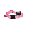 Collier chat rose 1x20/30 cm