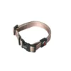 Collier chien réglable 25mm / 50-65cm choco
