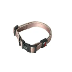 Collier chien réglable 25mm / 50-65cm choco