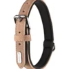 Collier Delu brun 36/44 x 2 cm