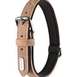 Collier Delu brun 36/44 x 2 cm
