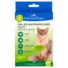 Collier insectifuge pour chat coloris blanc Francodex - Ø 35 cm