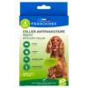Collier insectifuge pour chien de 10 à 20 kg coloris blanc Francodex - Ø 60 cm