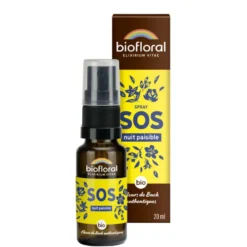 Complexe de secours nuit paisible Biofloral en spray de 20 ml