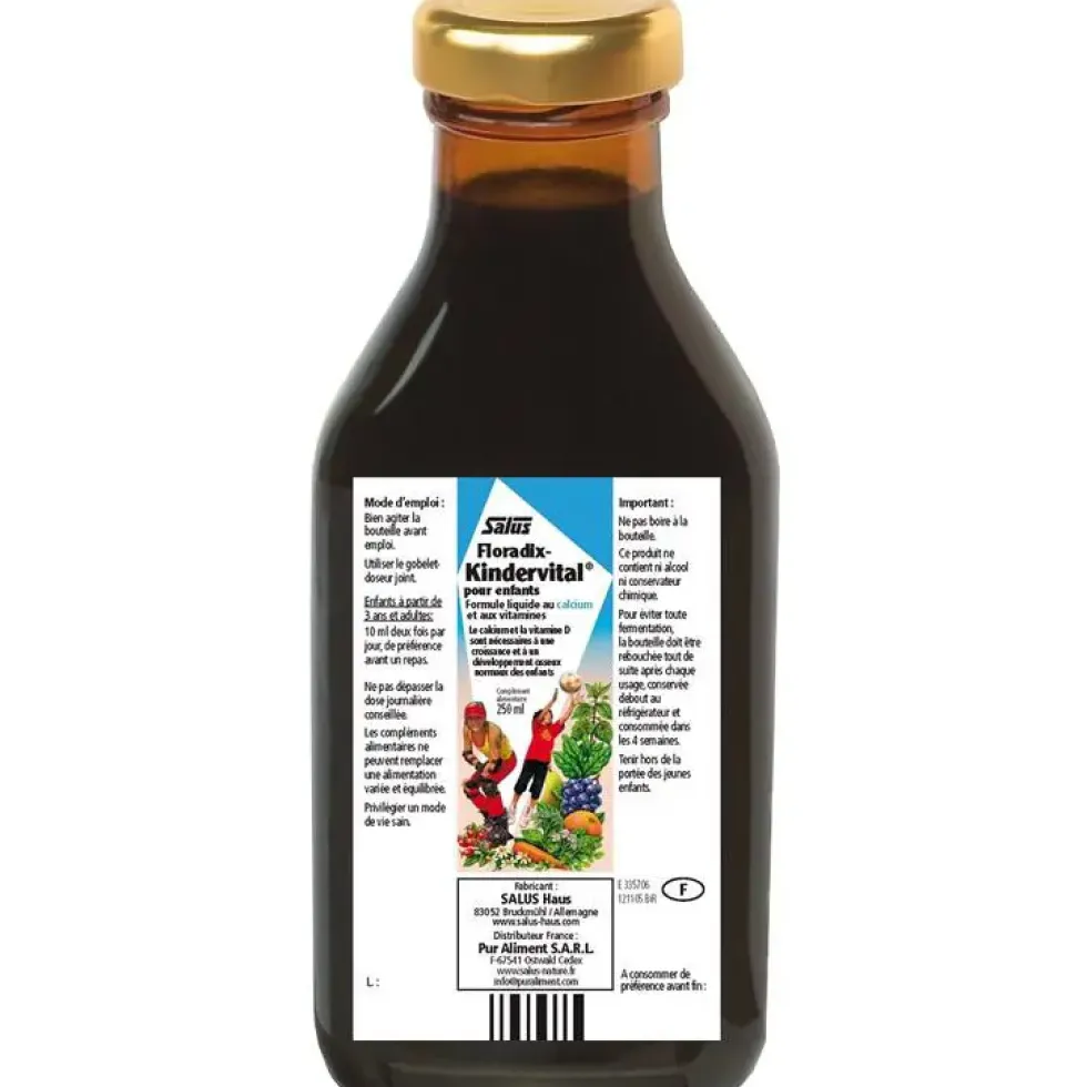 Complément nutritionnel Kindervital 250 ml