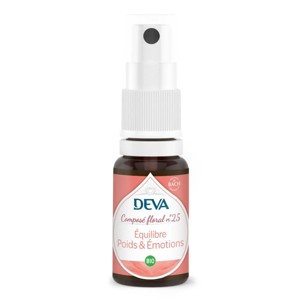 Composé floral poids & émotions DEVA - 15 ml