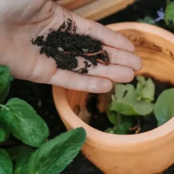 Composteur à planter Terracotta Ceercle - Ø 15 cm x H 35 cm - 4 L