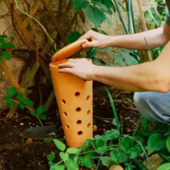 Composteur à planter Terracotta Ceercle - Ø 15 cm x H 35 cm - 4 L