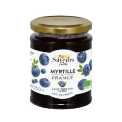 Confiture Extra de myrtille bio - 320 g