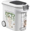 Container à croquettes à roulettes pour chat Pet collection Keter - 35 L