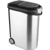 Conteneur gris pour chien - 54 L