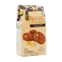 Cookies bio chocolat noir et noisette Biscuiterie de Provence - 120 g