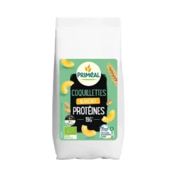 Coquillettes blanches bio protéines Priméal - 400 g