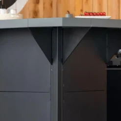 Cornière d'habillage d'angle noir Eno Modulo ou Felix