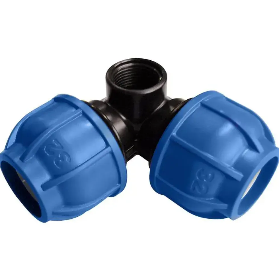 Coude de compression femelle 20 x 27 mm
