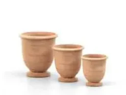 Coupe en terre claire Poterie Goicoechea Ederra 80 L - Ø 61 x H 61 cm