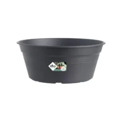 Coupe living noir Elho Green Basics - Ø 38 cm
