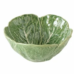 Coupelle en dolomite verte Cabbage - Ø 13,5 x H 6,5 cm