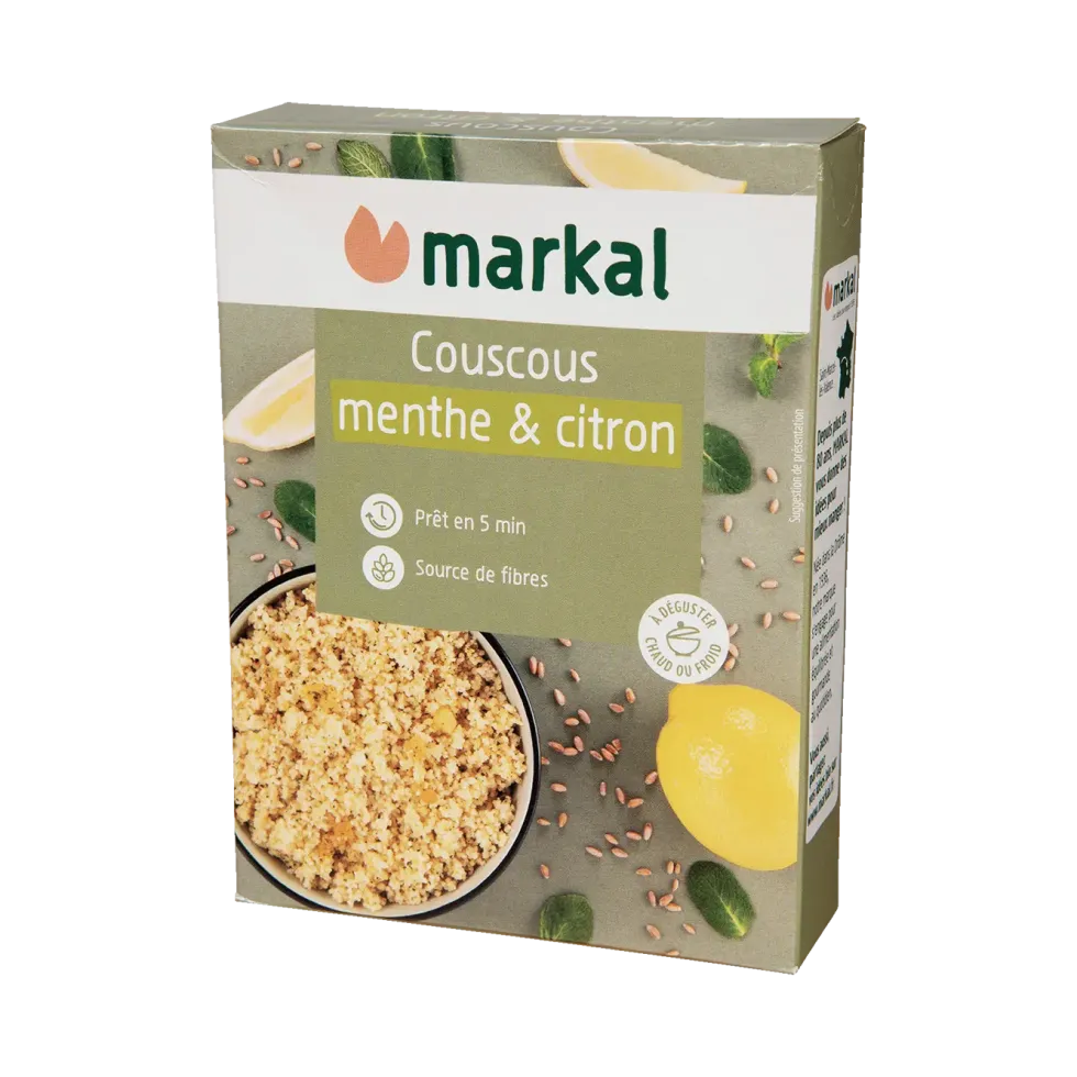 Couscous menthe citron bio Markal - 250 g