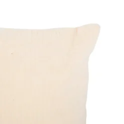 Coussin en gaze de coton ivoire - 50 x 30 cm