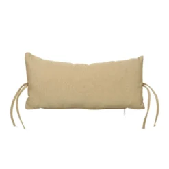 Coussin pour chaise suspendue en polyester beige - 100 x 123 x 15 cm