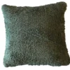 Coussin vert kaki en coton Moutmout - 45 x 45 cm