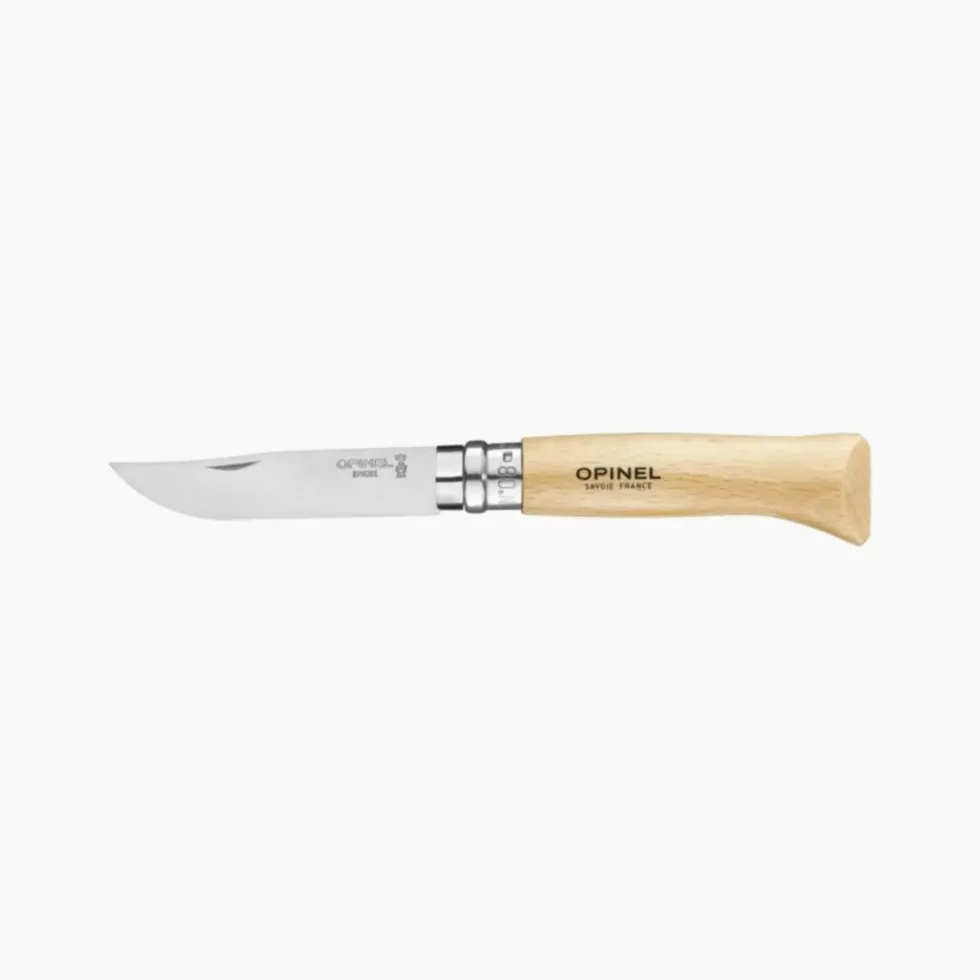 Couteau Activités de plein air coloris naturel n°8 Opinel