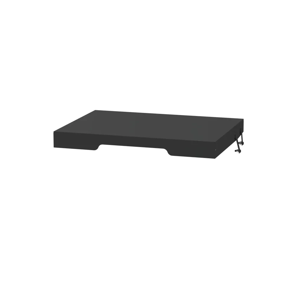 Couvercle protection noir plancha Le Marquier - L 38 x P 53 x H 5 cm