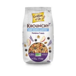 Céréales bio Krounchy pommes cassis - 450 g