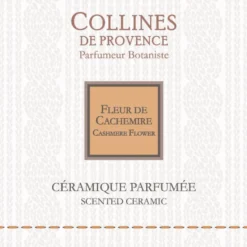 Céramique parfumée Couture senteur fleur de cachemire 8x8 cm