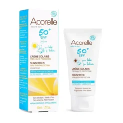 Crème solaire bébé SPF 50+ 100 % naturel