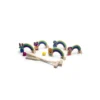 Croquet arc-en-ciel en bois BS TOY