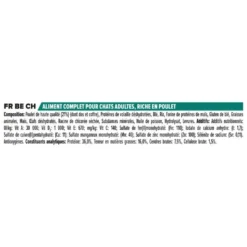 Croquette pour chat adulte au poulet et riz Pro Plan - 3 kg
