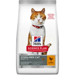 Croquette pour chat adulte stérilisé au poulet Hill's - 300 g