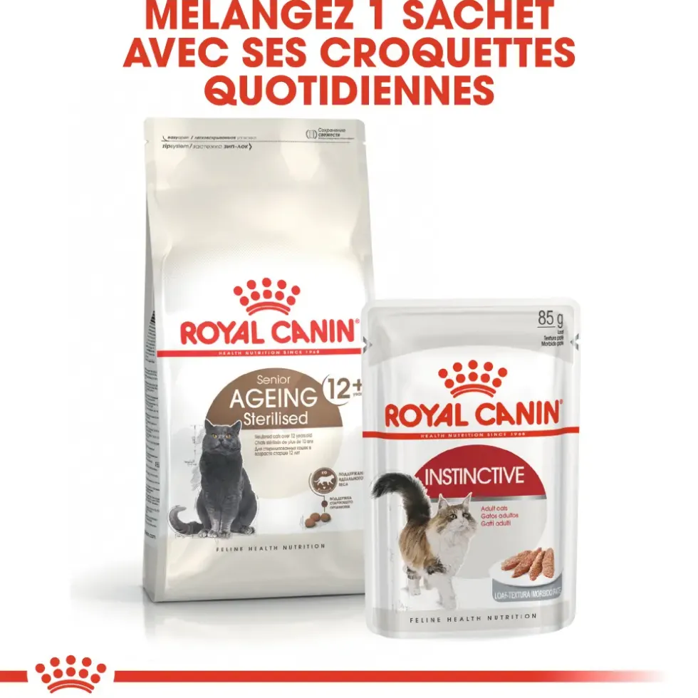 Croquette pour chat mature stérilisé Royal Canin - 2 kg