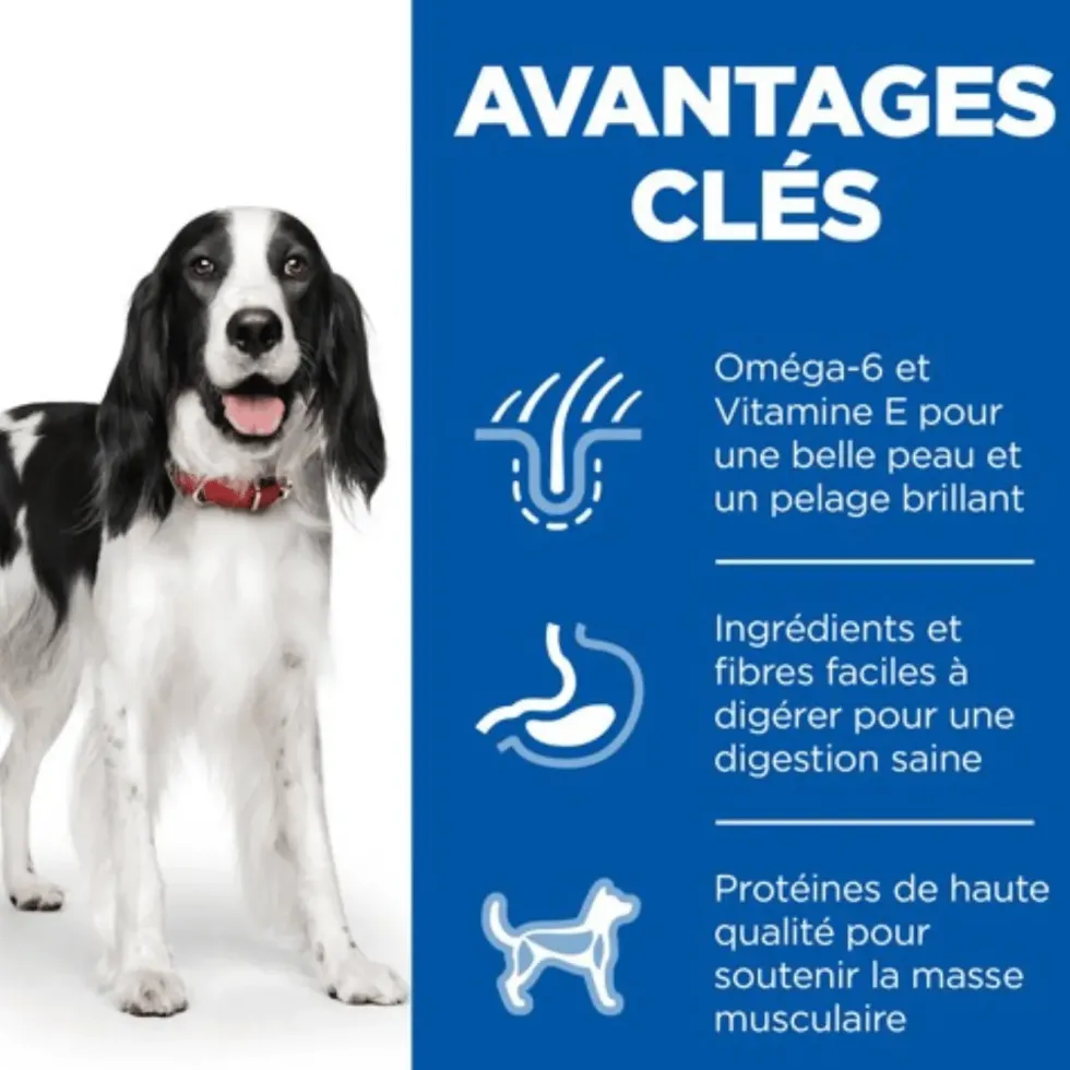 Croquette pour chien adulte au poulet Hill's - 2,5 kg