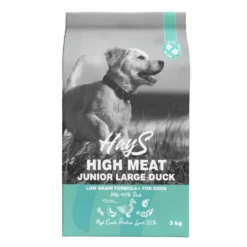 Croquette pour chiot de grande taille au canard Hays High Meat - 3 kg