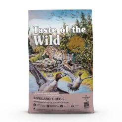 Croquettes pour chat au canard et à la caille Lowland Creek - 2 kg