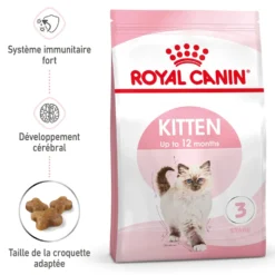 Croquettes pour chaton Royal Canin Kitten Croissance - 4 kg
