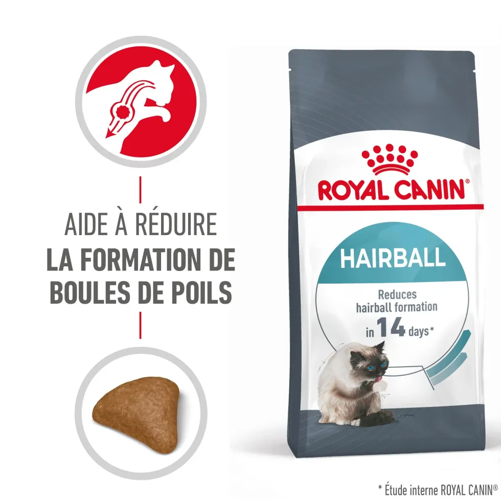 Croquettes pour chat Royal Canin Hairball Care - 4 kg