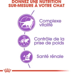 Croquettes pour chat stérilisé Royal Canin Sterilised 7+ - 3,5 kg