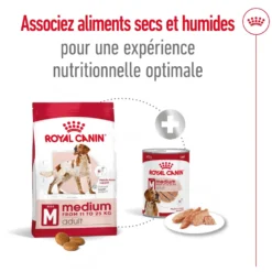Croquettes pour chien adulte de taille moyenne Royal Canin Medium Adult - 3 kg