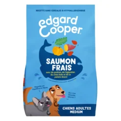 Croquettes pour chien adulte au saumon sans céréales Edgard & Cooper - 7 kg