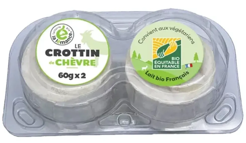 Crottins de chèvre Lémance - 2 x 60 g