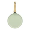 Crêpière Menastyl Colorama induction céladon en aluminium recyclé - Ø 26 cm