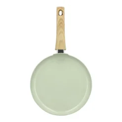 Crêpière Menastyl Colorama induction céladon en aluminium recyclé - Ø 26 cm