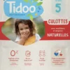 Culottes d’apprentissage écologiques en sachet T5 (12-18kg) Tidoo - 28 pièces